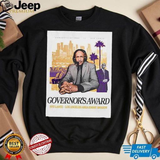 Congratulation Stu Lantz Governors Award Los Angeles Shirt