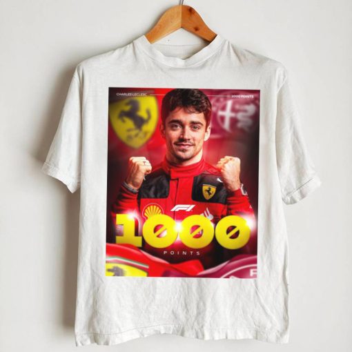 Congratulations Charles Leclerc 1000 Points Scored In Career Japanese GP 2023 shirt