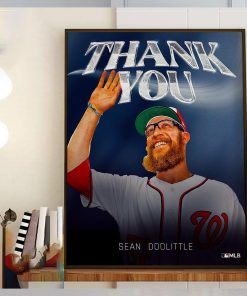 Congratulations On A Great Career And Thank You Sean Doolittle Home Decor Poster Canvas