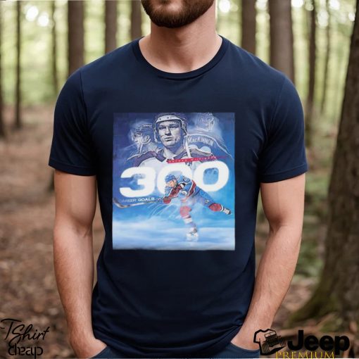 Congratulations to Colorado Avalanche Player Nathan MacKinnon 300 NHL Goals In Career Shirt