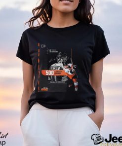 Congratulations to Travis Konecny 500 NHL Career Games With The Philadelphia Flyers Unisex T Shirt