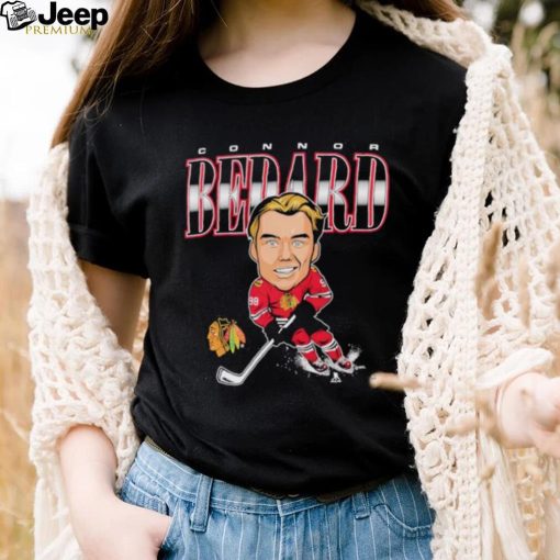 Connor Bedard Chicago Blackhawks Caricature shirt