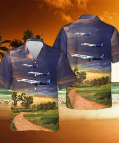 Contour Airlines Embraer ERJ 135 Hawaiian Shirt