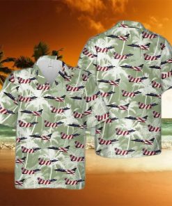 Convair F 106 Delta Dart Hawaiian Shirt