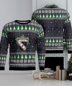 Conway Crest Tartan Christmas Ugly Sweater 3D Gift For Men And Women