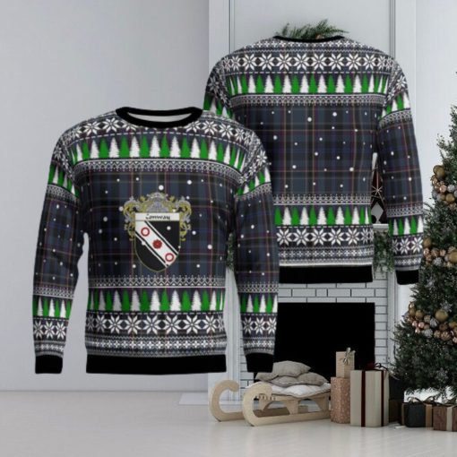 Conway Crest Tartan Christmas Ugly Sweater 3D Gift For Men And Women