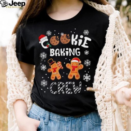 Cookie Baking Crew Friends Gingerbread Pajamas Xmas Boy Girl Unisex Shirt