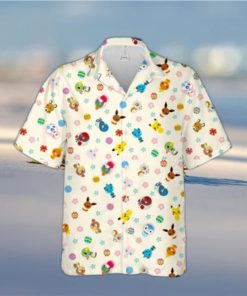 Cool Aloha Kawaii Pokemon Hawaiian Shirt Birthday Gift For Sister