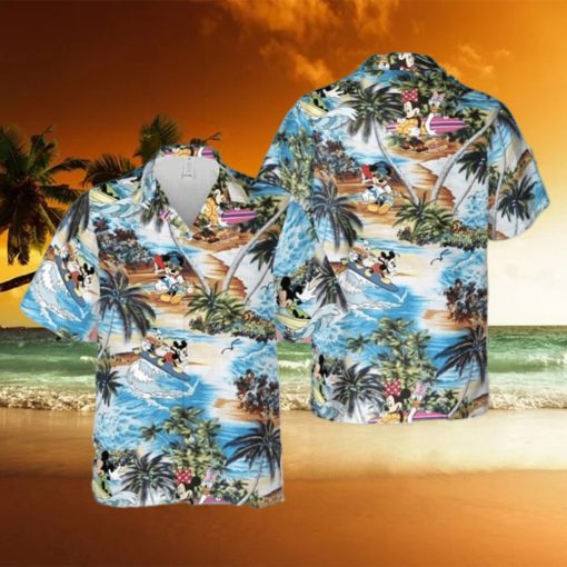 Cool Aloha Mickey Mouse Hawaiian Shirt Summer Vibes Beach Gift For Him