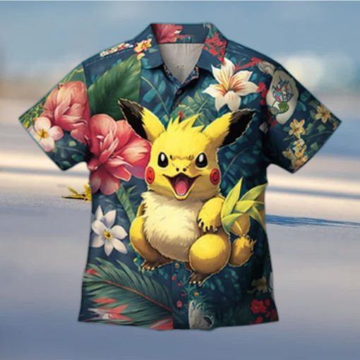 Cool Aloha Pokemon Hawaiian Shirt Trendy Summer Gift