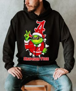 Cool Grinch Alabama Crimson Tide Christmas shirt