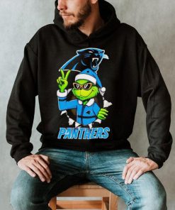 Cool Grinch Carolina Panthers Christmas shirt