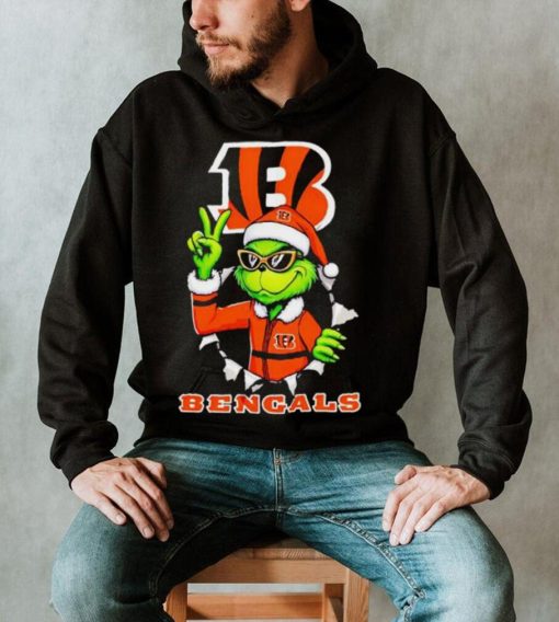 Cool Grinch Cincinnati Bengals Christmas shirt