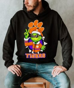 Cool Grinch Clemson Tigers Christmas shirt