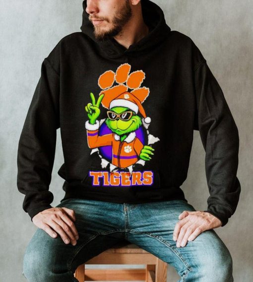 Cool Grinch Clemson Tigers Christmas shirt