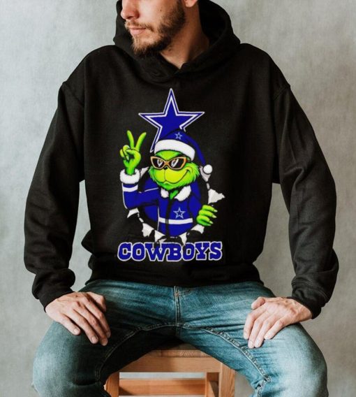 Cool Grinch Dallas Cowboys Christmas shirt