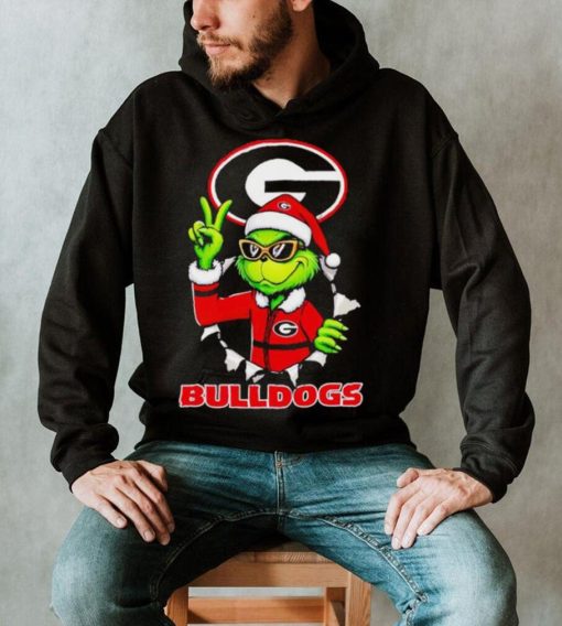 Cool Grinch Georgia Bulldogs Christmas shirt