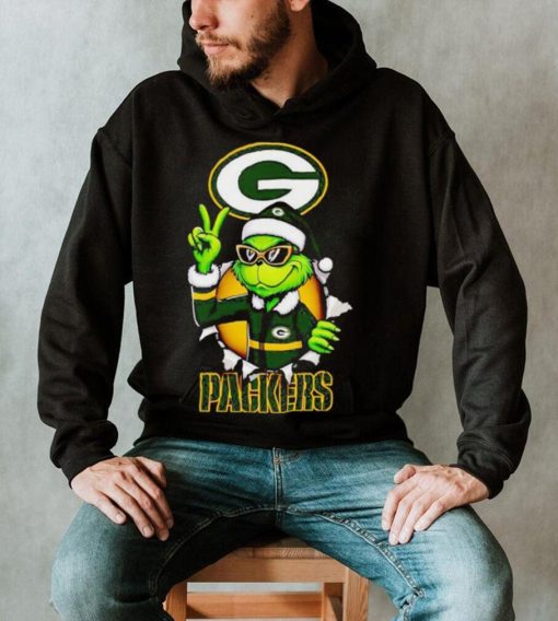 Cool Grinch Green Bay Packers Christmas shirt