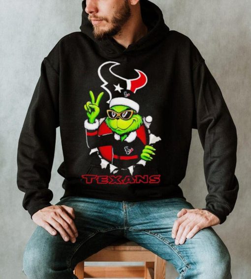 Cool Grinch Houston Texans Christmas shirt