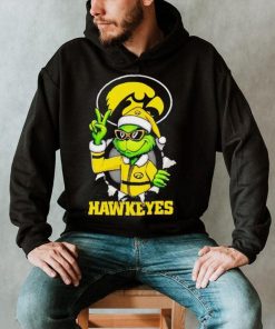 Cool Grinch Iowa Hawkeyes Christmas shirt