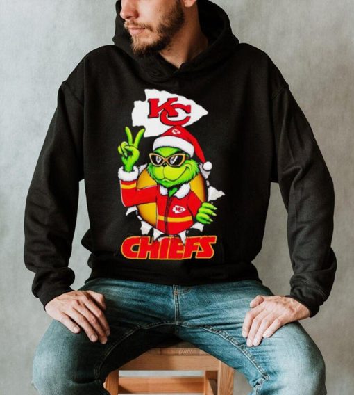 Cool Grinch Kansas City Chiefs Christmas shirt