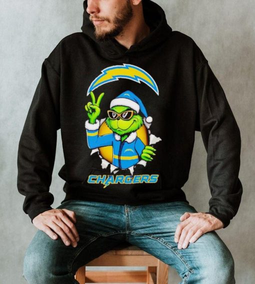 Cool Grinch Los Angeles Chargers Christmas shirt