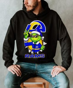 Cool Grinch Los Angeles Rams Christmas shirt