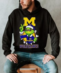 Cool Grinch Michigan Wolverines Christmas shirt