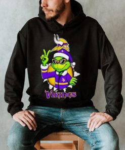 Cool Grinch Minnesota Vikings Christmas shirt