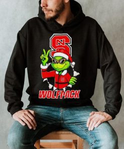 Cool Grinch NC State Wolfpack Christmas shirt