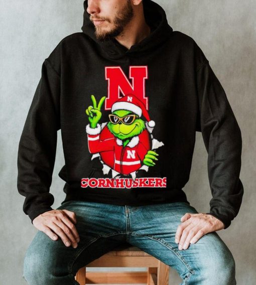 Cool Grinch Nebraska Cornhuskers Christmas shirt