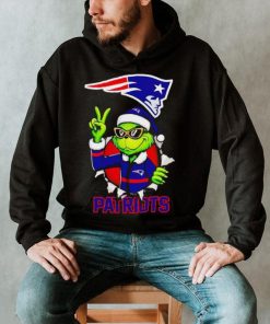 Cool Grinch New England Patriots Christmas shirt