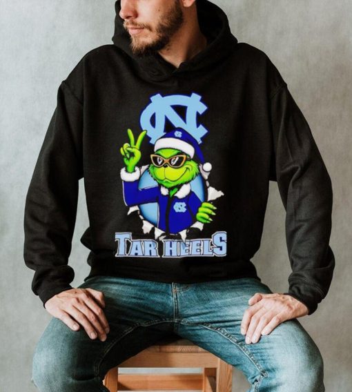 Cool Grinch North Carolina Tar Heels Christmas shirt