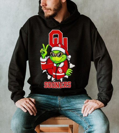 Cool Grinch Oklahoma Sooners Christmas shirt