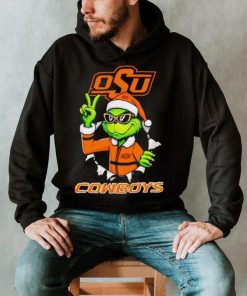 Cool Grinch Oklahoma State Cowboys Christmas shirt