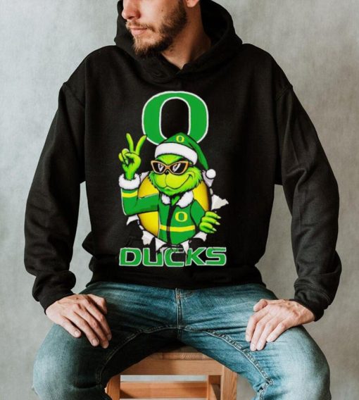 Cool Grinch Oregon Ducks Christmas shirt