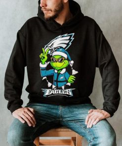 Cool Grinch Philadelphia Eagles Christmas shirt