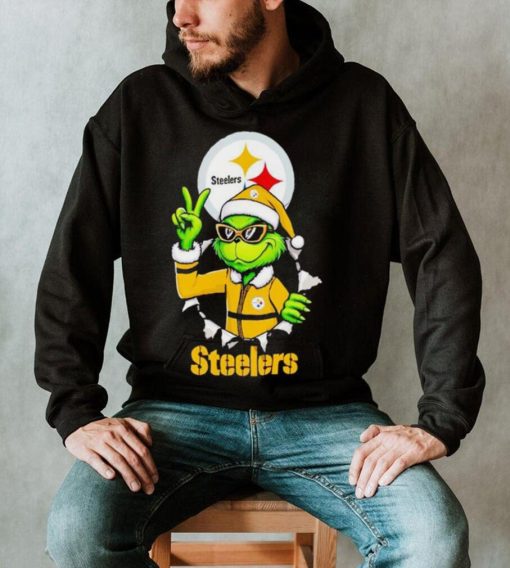 Cool Grinch Pittsburgh Steelers Christmas shirt