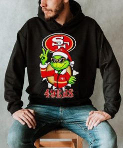 Cool Grinch San Francisco 49ers Christmas shirt