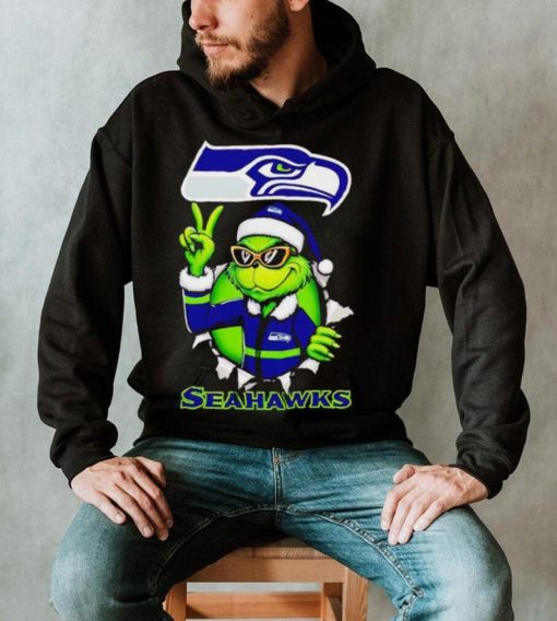 Cool Grinch Seattle Seahawks Christmas shirt