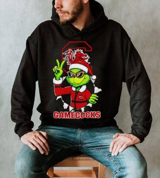 Cool Grinch South Carolina Gamecocks Christmas shirt