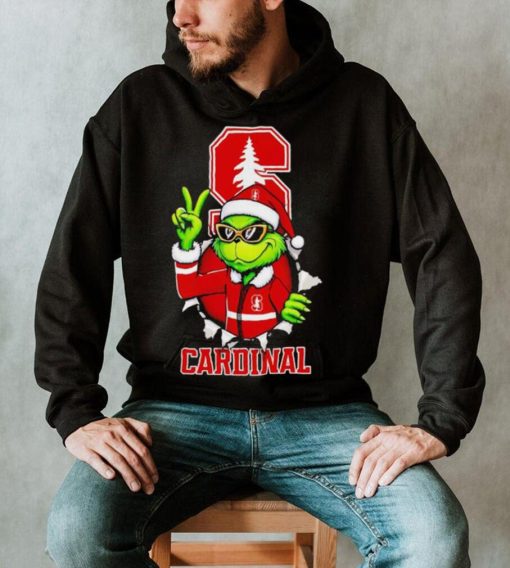 Cool Grinch Stanford Cardinal Christmas shirt