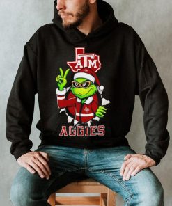 Cool Grinch Texas A&M Aggies Christmas shirt