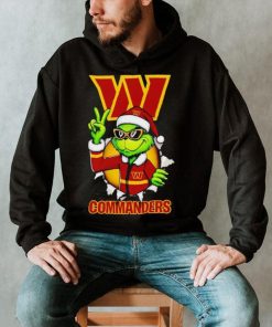 Cool Grinch Washington Commanders Christmas shirt