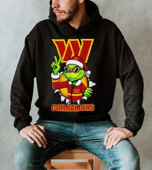 Cool Grinch Washington Commanders Christmas shirt