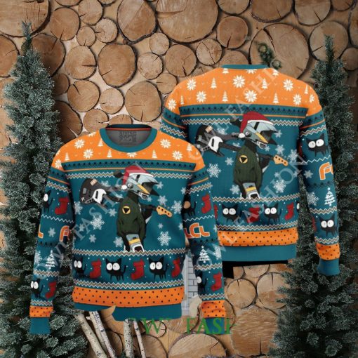 Cool Guitar Canti Fooly Cooly FLCL Ugly Christmas Sweater Jumper