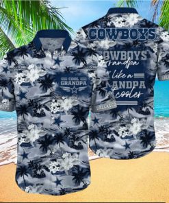 Cool NFL Dallas Cowboys Hawaiian Shirt Beach Gift For Grandpa