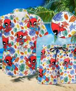 Cool Spider Man Hawaiian Shirt Gift For Marvel Fans