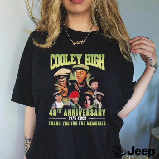 Cooley High 48th Anniversary 1975 – 2023 Thank You For The Memories T Shirt