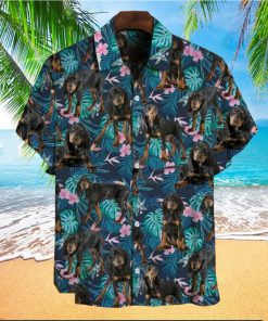 Coonhound Tropical Hawaiian Shirt V1 Gift For Men And Women, Pet Lover